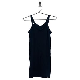 Rick Owens Lilies SS07 'Wishbone' Distressed Scoop-Neck Minidress
