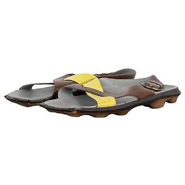 Miu Miu SS99 Sandalias con suela de burbuja Cleat