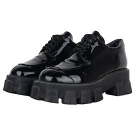 Prada 'Monolith' Derby-Schuhe mit Lug-Sohle