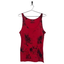 Balmain von Decarnin SS11 Bloodstain Punk Tank Top