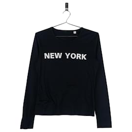 Camicia a maniche lunghe Helmut Lang AW02 'New York' Print Backstage