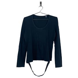 Top a maniche lunghe Bondage Strap SS01 di Helmut Lang