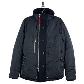 Giacca Puffer Militare Prada degli Anni 2000
