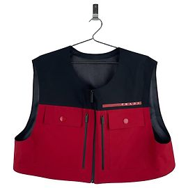 Prada Extreme-Tex wasserdichter cropped Cargo-Weste
