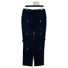 Pantaloni cargo da volo bondage multi-zipper Helmut Lang AW99