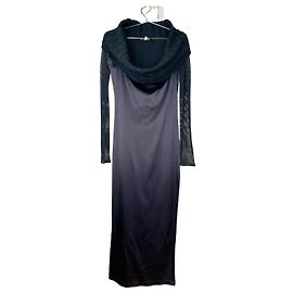 Vestido híbrido con cuello de punto de los 80 Jean Paul Gaultier x Equator