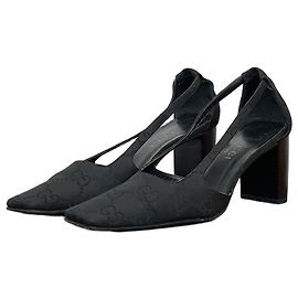 Décolleté Slingback Monogram a punta quadrata Gucci di Tom Ford SS98