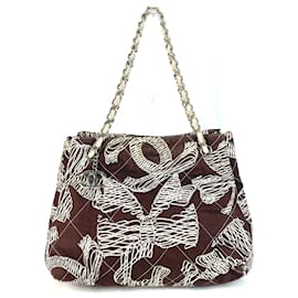 Borsa tote trapuntata vintage Chanel