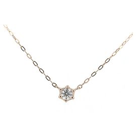Autre Marque Colar de diamante Au750 4℃