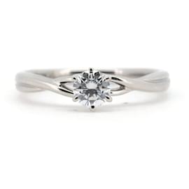 Autre Marque Royal Asscher PT900 Diamantring