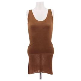 Débardeur Prada en cachemire marron