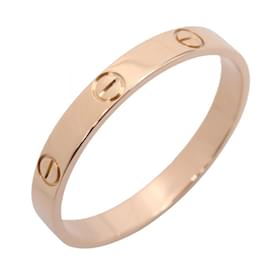 Anillo Mini Love Cartier en oro rosa de 18K