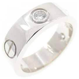 Cartier Love Halb-Diamant Ring
