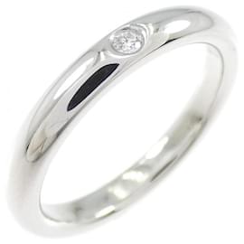 Tiffany Platinum Diamond Band Ring - Tiffany & Co