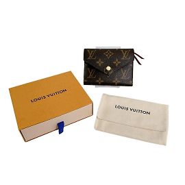 Carteira bi-fold Monogram reverso Louis Vuitton