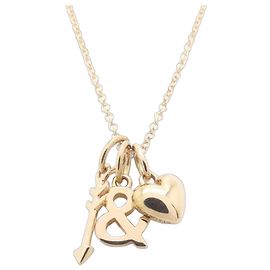 Tiffany & Co Collana con ciondolo a forma di cuore e freccia Tiffany