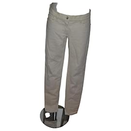 Dolce & Gabbana Jeans aus Baumwolle beige Größe 42