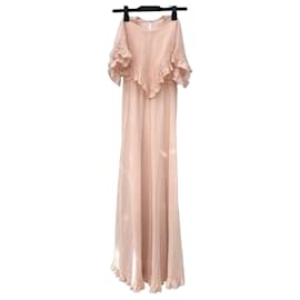Vestido rosa Christian Dior de los años 1960 - Talla 8