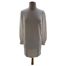 Stella Mc Cartney Stella McCartney Kleid Creme Viscose