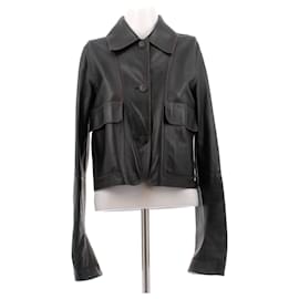 Loewe Lederjacke in Schwarz Größe 34