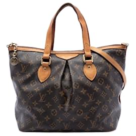 Louis Vuitton Borsa Palermo PM Monogramma Marrone