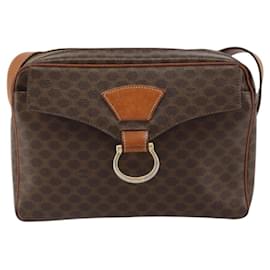 Céline Borsa a Spalla Macadam Vintage Celine in Tela e Pelle
