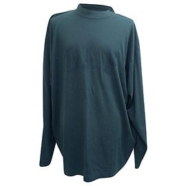 Yeezy x Gap Dove Langarm-T-Shirt aus grüner Baumwolle