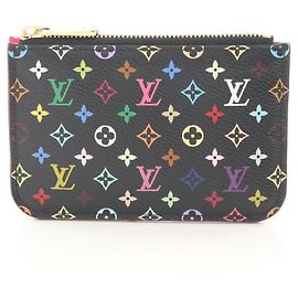Louis Vuitton Pochette Cle Wallet with Coin Purse