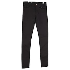 Jeans slim de algodón negro - Céline