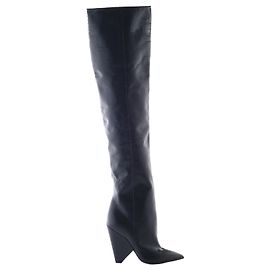 Autre Marque Botas de cuero Niki hasta la rodilla Saint Laurent