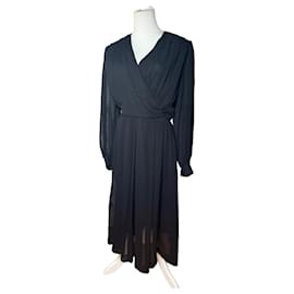 Vintage Givenchy Wollkleid Schwarz