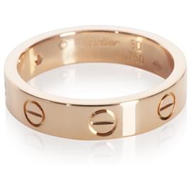 Cartier Ring Love Klein aus Roségold mit Diamanten