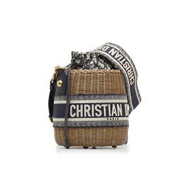 Christian Dior Bucket Rotin