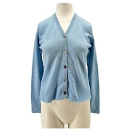 Cardigan bleu en cachemire - Autre Marque