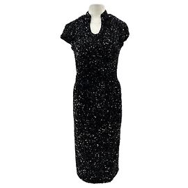 Autre Marque PARFOIS Black Sequin Dress