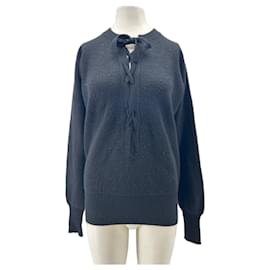 Feiner schwarzer Pullover aus Kaschmir - Leetha