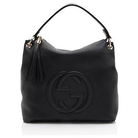 Borsa a Spalla Grande in Pelle Gucci Soho