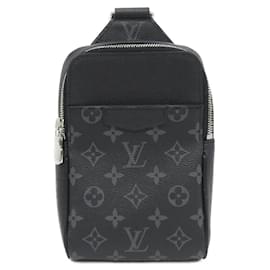 Borsa a tracolla Louis Vuitton Taiga Lama in tela rivestita