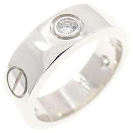 Cartier Love Halb-Diamant Au750 Ring Größe 8