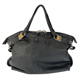 Borsa Tote in Pelle Gucci Bamboo