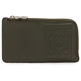 Tarjetero de cuero Anagram Loewe