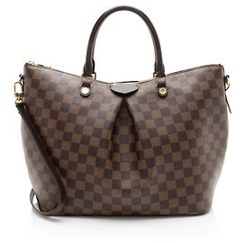 Borsa Louis Vuitton Damier Ebene Siena GM