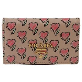 Prada Portacarte con motivo a cuore