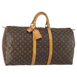 Borsa Keepall Louis Vuitton in tela Monogram 55