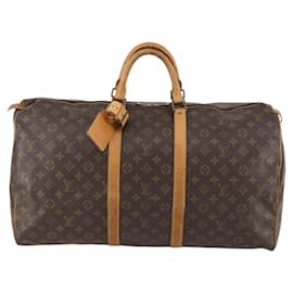 Borsa Keepall Louis Vuitton in tela Monogram 55