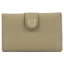 Porta tarjetas de visita beige Hermès