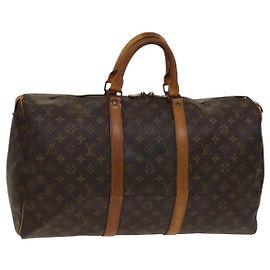 Borsa Keepall Louis Vuitton in tela Monogram 50