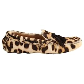 Mocassini in pelle beige - Saint Laurent