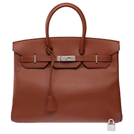 Hermès Borsa HERMES Birkin 35 in Pelle Marrone - 103214