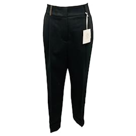 Peserico Wollhose in Anthrazitgrau